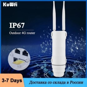 KuWFi-enrutador WIFI 4G para exteriores, extensor WIFI AP inalámbrico 