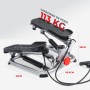 Sunny Health & Fitness Steppers para Hacer Ejercicio en casa, escalón de Escalera de bajo Impacto para Entrenamiento de Cuerpo