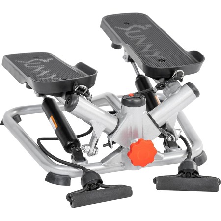 Sunny Health & Fitness Steppers para Hacer Ejercicio en casa, escalón de Escalera de bajo Impacto para Entrenamiento de Cuerpo
