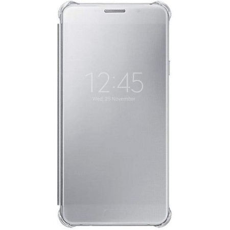 Samsung Galaxy A7 (2016) - Funda Clear View Cover EF-ZA710CSEGWW - Color Plata (Funda 14 cm (5.5"), Plata)