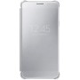 Samsung Galaxy A7 (2016) - Funda Clear View Cover EF-ZA710CSEGWW - Color Plata (Funda 14 cm (5.5"), Plata)