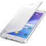 Samsung Galaxy A7 (2016) - Funda Clear View Cover EF-ZA710CSEGWW - Color Plata (Funda 14 cm (5.5"), Plata)
