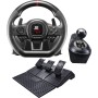 Subsonic Volante de carreras Superdrive GS650X con cambio manual, 3 pedales y levas de cambio para Xbox Serie X/S, PS4, Xbox One