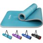 PROIRON Esterilla Yoga Gruesa 10/15mm, Antideslizante Colchoneta Deporte Fitness, Yoga Mat para Pilates Ejercicios Fitness