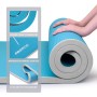 PROIRON Esterilla Yoga Gruesa 10/15mm, Antideslizante Colchoneta Deporte Fitness, Yoga Mat para Pilates Ejercicios Fitness