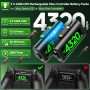 OIVO Cargador Mando Xbox con 2x4320mWh Bateria Mando Xbox para Xbox One/Series X/S, Bateria Mando Xbox X para Mando X Box Series
