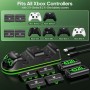 OIVO Cargador Mando Xbox con 2x4320mWh Bateria Mando Xbox para Xbox One/Series X/S, Bateria Mando Xbox X para Mando X Box Series