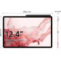 Samsung Galaxy Tab S8 con cargador – Tablet de 11" (8GB RAM, 256GB Almacenamiento, 5G, Android 12) Plata - Versión española