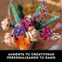 LEGO Botanical Ramo de Flores, Maqueta para Construir para Adultos, Plantas Artificiales Colección Botánica, Regalo para Mujeres