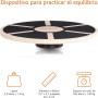 Amazon Basics - Tablero de equilibrio de madera, oscilante