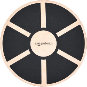 Amazon Basics - Tablero de equilibrio de madera, oscilante