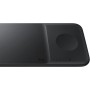 SAMSUNG Wireless Charger Trio Cargador Inalámbrico Carga Rápida Qi Negro