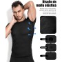 Niksa 1 paquete o 3 paquetes de camisetas de compresión para hombre, manga corta, diseño de malla, capa base de secado rápido,