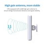 Comfast-enrutador inalámbrico para exteriores, 5KM, 300Mbps, puente CP