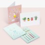 Exerz Paquete múltiple de 24 tarjetas de felicitación surtidas para cumpleaños – 12 diseños x2 tarjetas de feliz cumpleaños.
