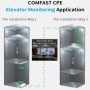 Comfast-enrutador inalámbrico para exteriores, 5KM, 300Mbps, puente CP