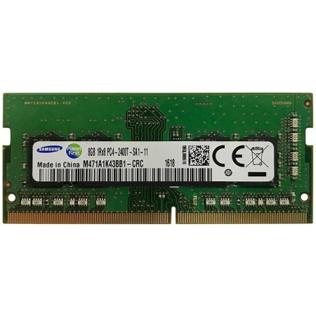 Samsung M471A1K43CB1-CTD módulo de Memoria, 8 GB, 1 x 8 GB, DDR4, 2666 MHz, 260-pin SO-DIMM, 1.2 V, Negro, Verde
