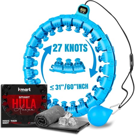 K-MART Hula-27knots Hula Hoop Inteligente, Unisex Adulto