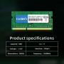 TECMIYO Memoria RAM DDR3 8GB 1RX8 PC3L 12800S 1,35 V/1,5 V (1x8GB) DDR3, 1600 MHz, SODIMM CL11 Non-ECC, Memoria RAM para
