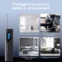 Detector Antiespía Profesional - Detectores de Cámara Oculta y Dispositivo Oculto con Escáner RF, GPS y Detector de Errores para