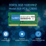 TECMIYO Memoria RAM DDR3 8GB 1RX8 PC3L 12800S 1,35 V/1,5 V (1x8GB) DDR3, 1600 MHz, SODIMM CL11 Non-ECC, Memoria RAM para