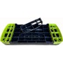 BSFIT Step de Aeróbic Plataforma Steps Fitness Casa Banco Fitness para Ejercicio Yoga Adecuado Gimnasio Exterior,