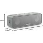 Soundcore 3 Altavoz Bluetooth Potente, Altavoz portátil, Altavoz Inteligente,Graves optimizados, 24 Horas de reproducción, IPX7,