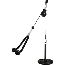 LFJ Poleas Gimnasio para Casa Fitness DIY Triceps Polea Gym Cable Máquina Musculacion Kit Sistema Poleas Entrenamiento de Fuerza