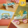 LEGO Creator 3 en 1 Patín Retro Convertible en Mini Monopatín o Radiocasete de Juguete Articulados, Juego de Construcción
