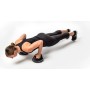 Perfect Fitness Perfect Pushup V2 - Asas de flexión, equipo de fitness para gimnasio en casa, negro, paquete de 2