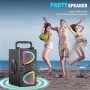 Altavoz Bluetooth Portátil con Subwoofer, 60W Pico, Potente Boombox Grande, Sonido Estéreo Inalámbrico, EQ, Control Remoto,