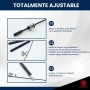 Comba Crossfit Profesional Talafit | Cuerda Saltar Fitness Ajustable | Comba de saltar | Comba Boxeo | Cuerda para saltar con