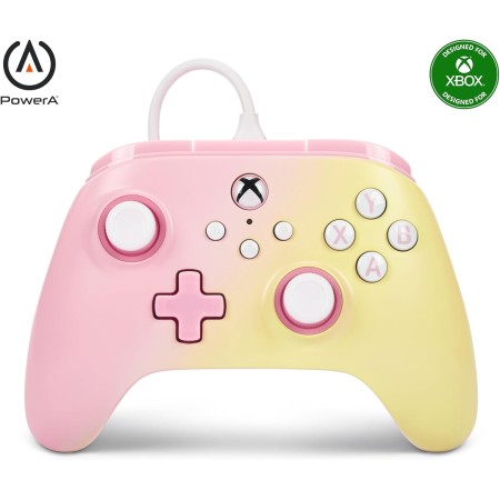 Mando alámbrico PowerA Advantage para Xbox Series X|S - Camuflaje morado