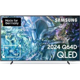 Samsung QLED 4K Q64D Televisor de 50" Samsung TV con procesador Quantum Lite 4K, volumen de color, conversión ascendente 4K,