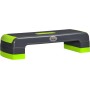 HOMCOM Step de Aeróbic Plataforma Step para Fitness con Altura Ajustable de 10/15/20 cm Tabla de Ejercicio en Casa Gimnasio