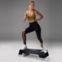 Tablón de step aeróbico Banco de step con alfombra antideslizante gratuita y libro electrónico de entrenamiento exclusivo
