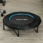 SPORTNOW Trampolín de Fitness Plegable Ø102 cm Cama Elástica con Marco de Acero Antideslizantes Carga 100 kg para Entrenamiento