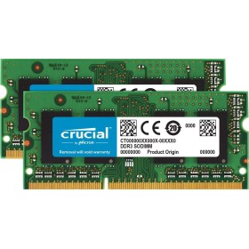 Crucial CT2KIT102464BF160B - Kit de Memoria Portátil, 16 GB (2 x 8 GB) DDR3 1600 MHz CL11