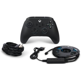 Mando con cable PowerA Advantage para Xbox Series X|S con Lumectra + tira LED RGB - Negro