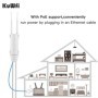 KuWFi-enrutador LTE para exteriores, 300Mbps, CAT4, 4G, inalámbrico, W