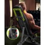 YOLEO Banco de Pesas Ajustable Utilidad Plegable,de Entrenamiento de Cuerpo Completo Inclinación Decline Levantamiento Plano,
