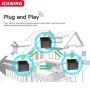 Enrutador inalámbrico AX3000 WIFI 6 Mesh para toda la casa Gigabit RJ4