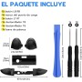 Mcbazel Botones de Repuesto LB RB LT RT, Botones de Parachoques con Kit de Destornillador T6 T8 Compatible con Controlador Xbox
