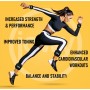 Pesas para tobillo y muñecas con correas ajustables para ejercicios de fitness. Tobilleras con peso 0,5kg 1kg 1,5kg. (Set 2