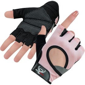 BEAST RAGE Guantes de Fitness parlevantamiento de Pesas para Hombres y Mujeres, Transpirables,Antideslizantes,Acolchados de
