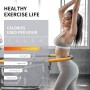 Eono Aro de Hula Hoop para Adultos y niños con Espuma, para Perder Peso, 8 segmentos, extraíble, Adecuado para Fitness/Deportes,