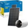 Tapo C410 Kit - Cámara de vigilancia Solar con batería Exterior, Detección de Personas por IA, 2K 3 MP, visión Nocturna de