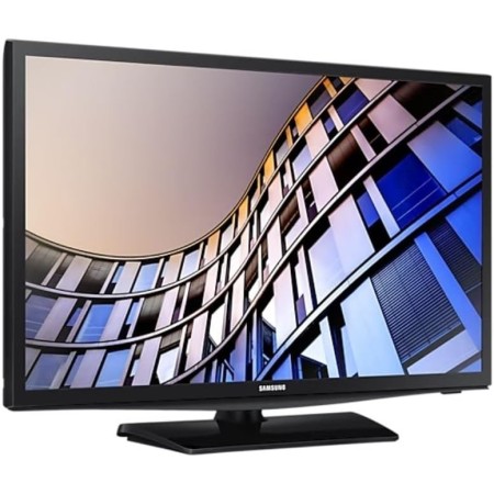 Samsung HD TV 24N4305 - Smart TV de 24", HDR, Ultra Clean View, PurColor, Micro Dimming Pro y color negro.