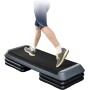Yaheetech Steps Fitness Casa Step de Aeróbic Antideslizante Altura Adjustable en 11cm/16cm/21cm Stepper Fitness Profesional para