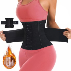 JXCTNNU Faja Reductora Adelgazante Deporte Cintura Entrenador Faja Abdomen Adjustable Faja Lumbar Cinturón Lumbar Reductor